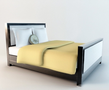 Modern Double Bed-ID:115092117