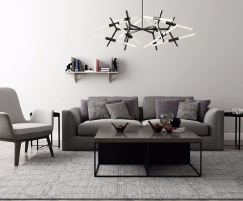 Modern Nordic Style Sofa Combination-ID:583876785