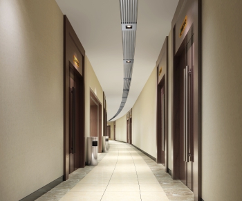 Modern Corridor/elevator Hall-ID:533537462
