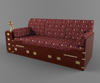 European Style Three-seat Sofa-ID:630403685