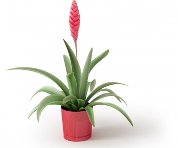 Modern Potted Green Plant-ID:413681765