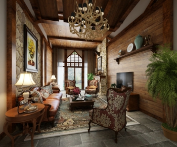 European Style A Living Room-ID:356237944