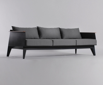 Modern Three-seat Sofa-ID:628346215