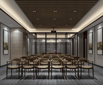 New Chinese Style Meeting Room-ID:481291784