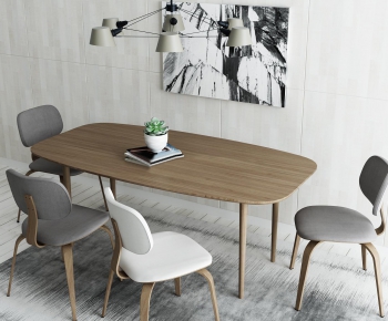 Modern Dining Table And Chairs-ID:822314291