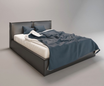 Modern Double Bed-ID:721380974