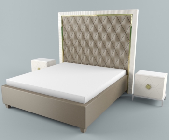 Modern Double Bed-ID:369164923