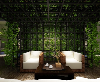 Modern Vines And Bamboo-ID:488277371
