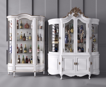 European Style Wine Cabinet-ID:403552816