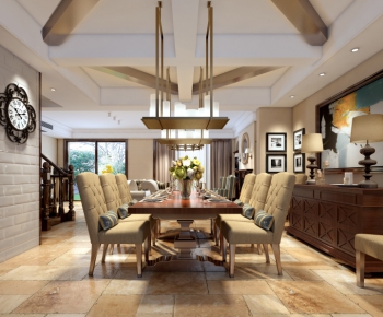 American Style Dining Room-ID:491887173