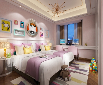 Modern Girl's Room Daughter's Room-ID:825813221