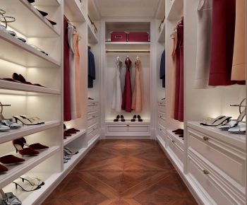 Simple European Style Clothes Storage Area-ID:745124561