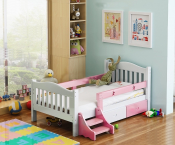 Modern Child's Bed-ID:803763323