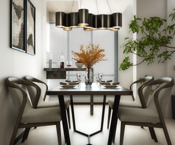Nordic Style Post Modern Style Dining Room-ID:794120862