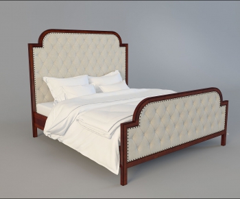 European Style Double Bed-ID:149171522