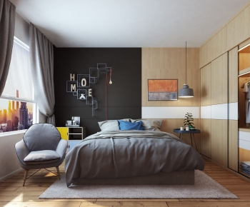 Nordic Style Bedroom-ID:907185948