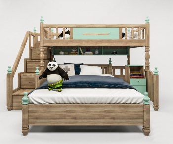 European Style Bunk Bed-ID:867625632