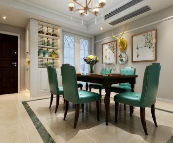 American Style Dining Room-ID:379451968