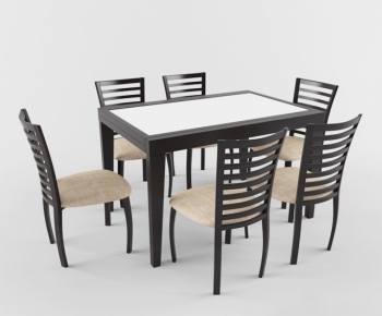 Modern Dining Table And Chairs-ID:446906785