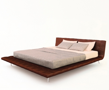 Modern Double Bed-ID:421625928