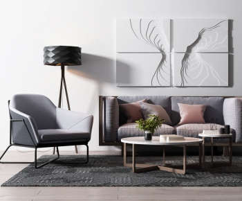 Nordic Style Sofa Combination-ID:756901215