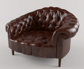 European Style Single Sofa-ID:105672191