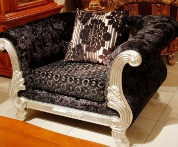 European Style Single Sofa-ID:288015959