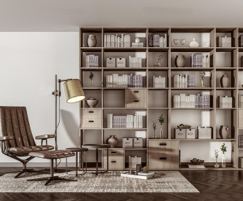 Modern Nordic Style Bookcase-ID:641418326