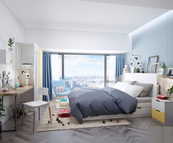 Nordic Style Bedroom-ID:100857655