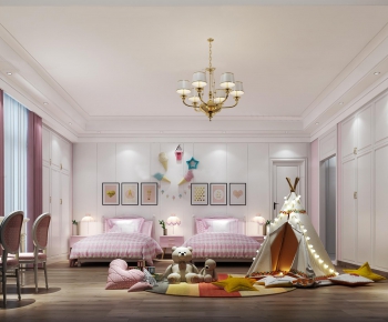 American Style Girl's Room Daughter's Room-ID:109996523