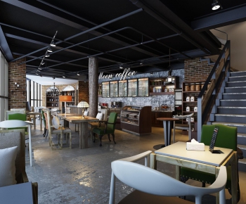 Industrial Style Cafe-ID:416924778
