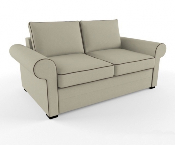 Simple European Style A Sofa For Two-ID:273099169