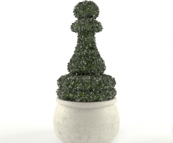 Modern Potted Green Plant-ID:796336594