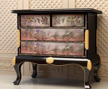 New Chinese Style New Classical Style Side Cabinet/Entrance Cabinet-ID:110205785