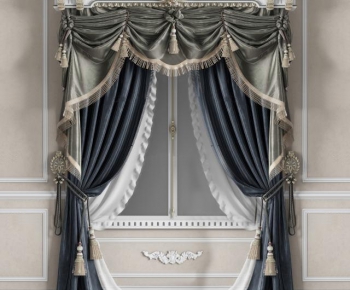 European Style French Style The Curtain-ID:330372432