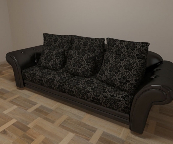 Simple European Style A Sofa For Two-ID:736550672