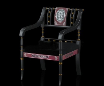 New Chinese Style Single Chair-ID:693820618