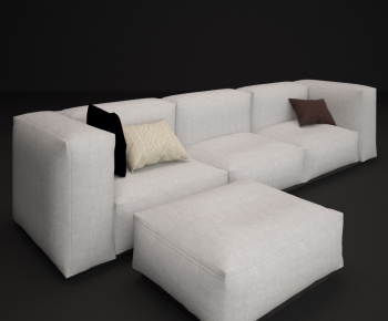 Modern Three-seat Sofa-ID:209114137