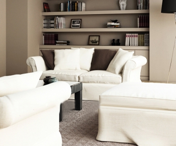 Modern American Style A Living Room-ID:672372236
