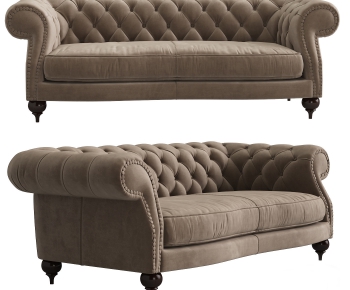 American Style Simple European Style A Sofa For Two-ID:879882516