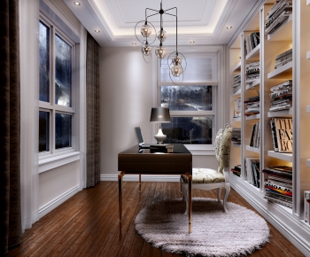 Post Modern Style Study Space-ID:512125437