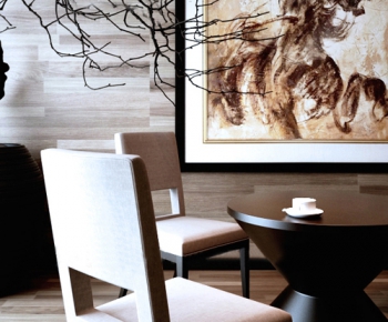 Modern Dining Table And Chairs-ID:758333349