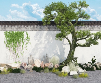 New Chinese Style Courtyard/landscape-ID:958402376