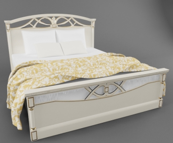 European Style Double Bed-ID:547827711