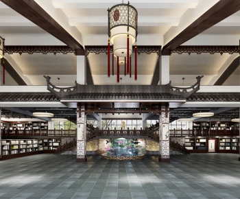 Chinese Style Commercial Space-ID:288247393