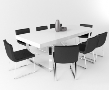 Modern Dining Table And Chairs-ID:353529676