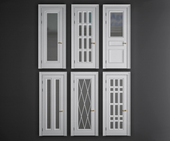 European Style Solid Wood Door-ID:515695821
