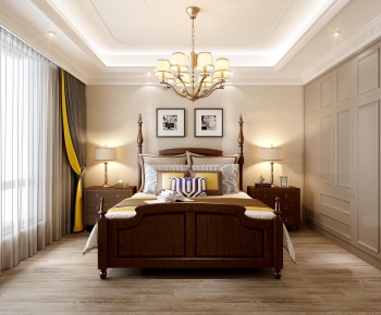 American Style Bedroom-ID:416567281