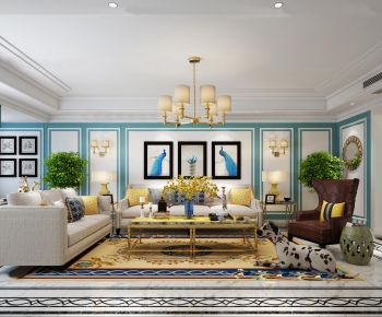 American Style A Living Room-ID:935518493