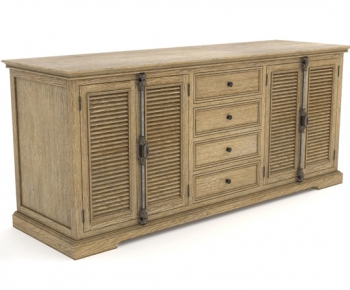 American Style Side Cabinet/Entrance Cabinet-ID:621808873